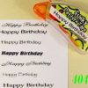 Декоративно тиксо 6м х 8мм Happy Birthday