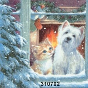 Коледни Providence 33х33см